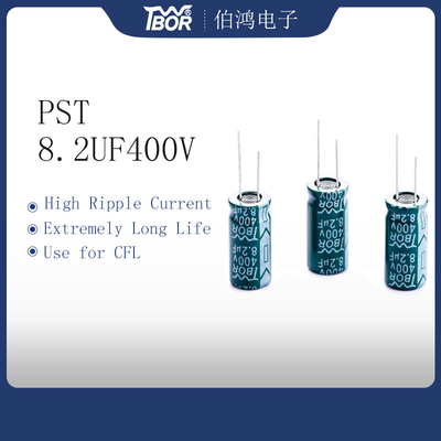 TW BOR 13x20mm 8.2 Uf 400v Kondansatör 8000 Saat Yük Ömrü