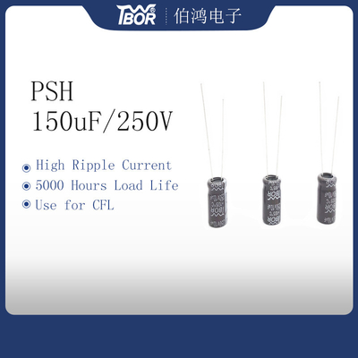 Enerji Tasarruflu Lamba için Geniş Sıcaklık 22X35MM 10uf 250v Kapasitör