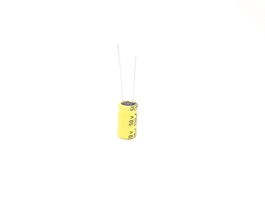 330UF50V Yüksek Sıcaklık Kapasitör 10x16mm Radyal Kurşun Tipi Kapasitör