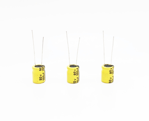 TW BOR Yüksek Sıcaklık Elektrolitik Kondansatörler 100UF80V 10X13mm