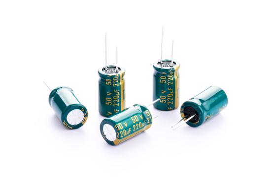 PHR 220UF 50V Yüksek Frekanslı Elektrolitik Kondansatör ISO RoSH