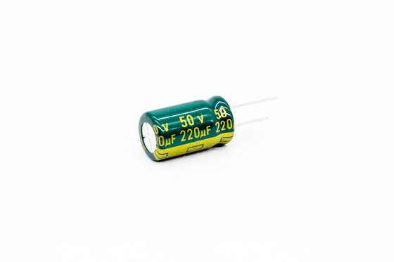 PHR 220UF 50V Yüksek Frekanslı Elektrolitik Kondansatör ISO RoSH
