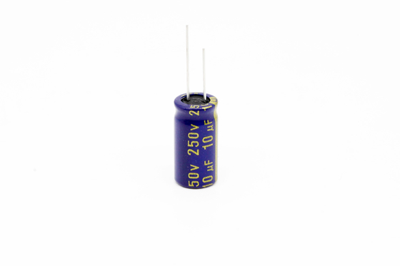 Düşük ESR Alüminyum Elektrolitik Kondansatör 10uf250v 8x16mm