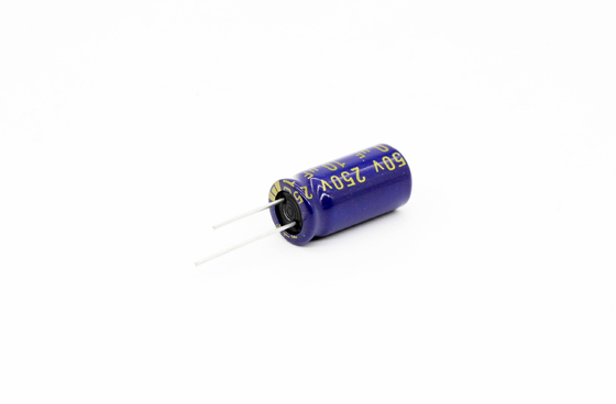 Düşük ESR Alüminyum Elektrolitik Kondansatör 10uf250v 8x16mm