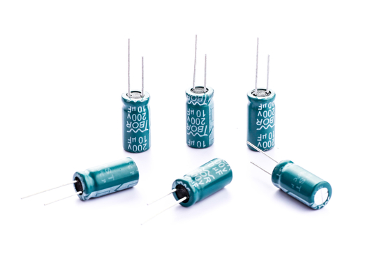 Elektronik Balast için Alüminyum 10UF200V 8x16mm Radyal Elektrolitik Kondansatör