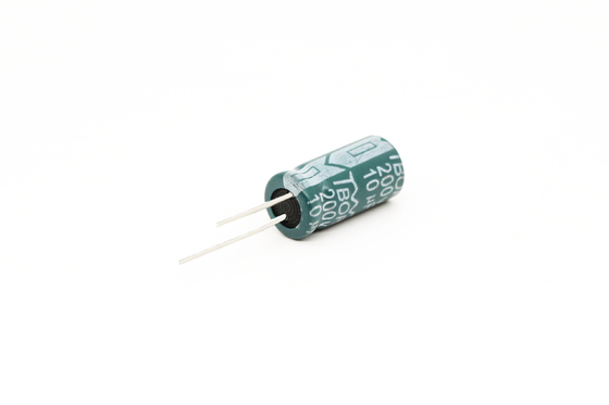 Elektronik Balast için Alüminyum 10UF200V 8x16mm Radyal Elektrolitik Kondansatör