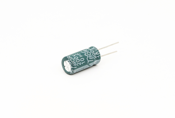 Elektronik Balast için Alüminyum 10UF200V 8x16mm Radyal Elektrolitik Kondansatör
