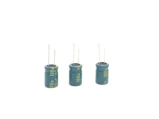 Yüksek Frekans 100uF 80V Alüminyum Elektrolitik Kondansatör 10X20mm 5000 Saat
