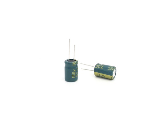 Yüksek Frekans 100uF 80V Alüminyum Elektrolitik Kondansatör 10X20mm 5000 Saat
