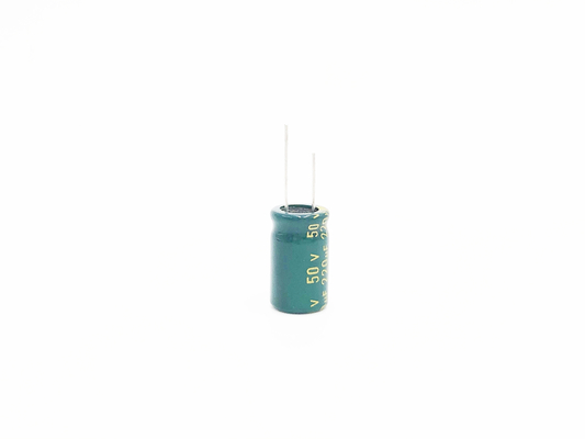 10X16mm LED Işık Kondansatör 220UF50V Alüminyum Elektrolitik Kondansatör