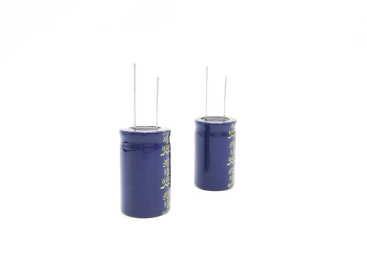22X35mm 100UF 500V Elektrolitik Kapasitör Geniş Sıcaklık Kapasitör LED Işık