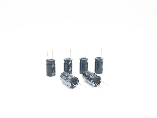 SMR 220UF 50V Radyal Alüminyum Elektrolitik Kondansatörler 10X17MM