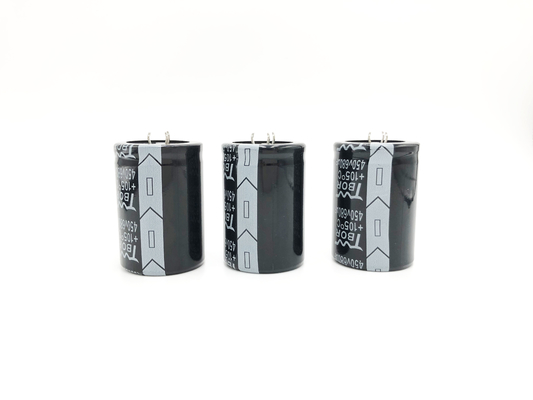TRR 680UF450V Yüksek Gerilim Elektrolitik Kondansatör 35X50MM UPS Kondansatörleri
