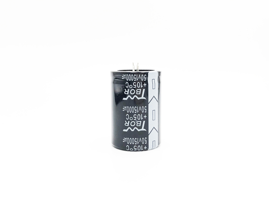 Siyah 35X50MM Yüksek Gerilim Elektrolitik Kondansatör 15000UF 50V