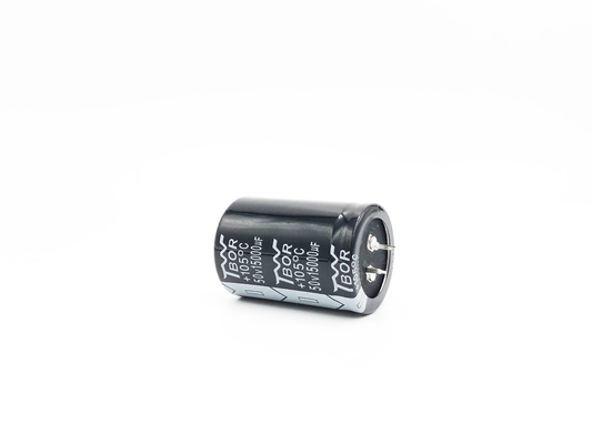 Siyah 35X50MM Yüksek Gerilim Elektrolitik Kondansatör 15000UF 50V