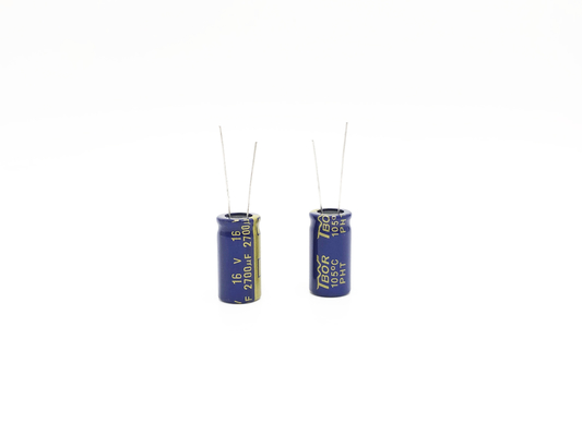 TW BOR 13X30mm Radyal Alüminyum Kondansatör 4700UF16V Yüksek Kapasite