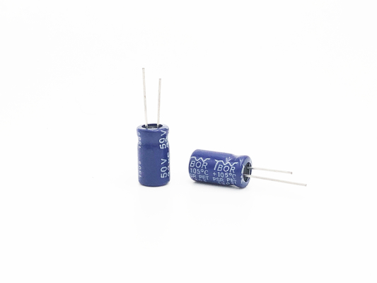 33uF50V Yüksek Frekanslı Düşük ESR Kondansatör 6.3X11MM ISO9001