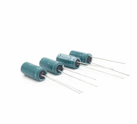 RoHS Düşük ESR Elektrolitik Kondansatörler 8X16MM 10UF 200V Kondansatör