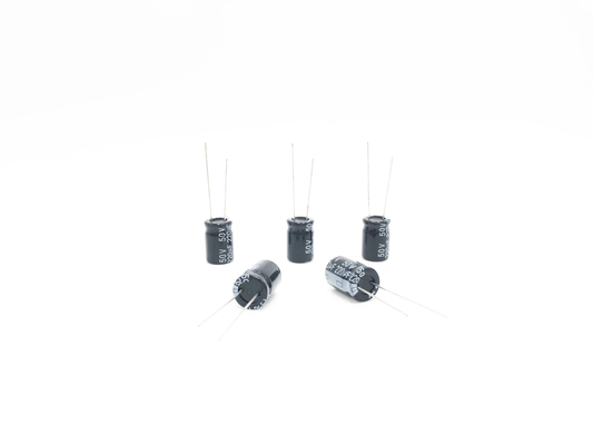 Alüminyum 10X13mm 220uf 50v Elektrolitik Kondansatör %20 Tolerans