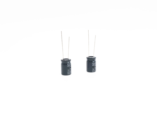 Alüminyum 10X13mm 220uf 50v Elektrolitik Kondansatör %20 Tolerans