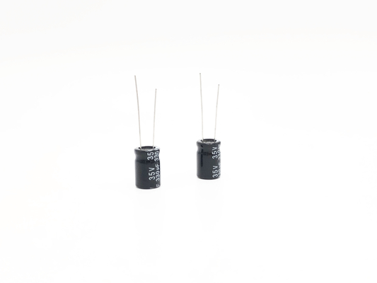 TW BOR Minyatür Kondansatör 330UF35V 10X15mm Radyal Elektrolitik Kondansatörler
