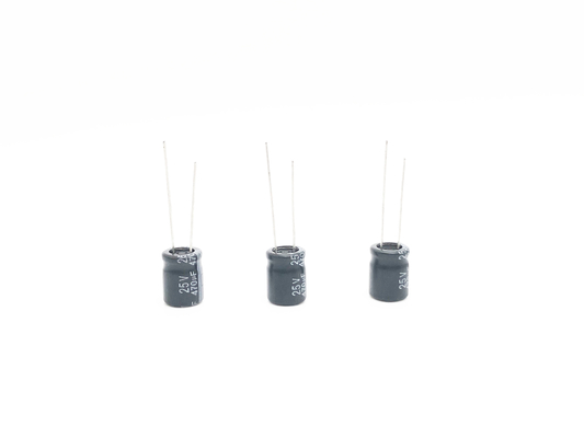 10X13mm Minyatür Elektrolitik Kondansatörler 470uf 25v 2000 Saat Yük Ömrü