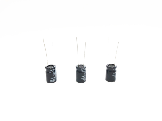 Yüksek Sıcaklık Devreleri Minyatür Kondansatör 1000UF16V 10X16mm