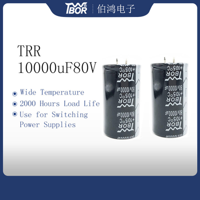 TW BOR 10000UF80V Geçmeli Alüminyum Elektrolitik Kondansatörler 35X60mm