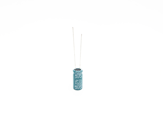 PST 10UF 200V Alüminyum Elektrolitik Kondansatör 8x12mm Yeşil