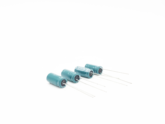PST 10UF 200V Alüminyum Elektrolitik Kondansatör 8x12mm Yeşil