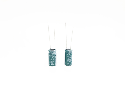 8.2UF 400V Yüksek Dalgalanma Akımı Elektrolitik Kondansatör 13X20mm