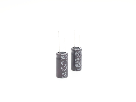 TW BOR Alüminyum Elektrolitik Kondansatör 5.6UF 400V 10x16mm CFL Kondansatörler