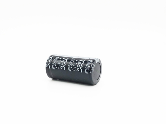 Siyah Geniş Sıcaklık Geçmeli Kondansatör 450v 220uf TW BOR