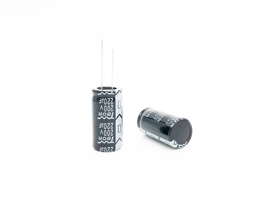 220uF 200V Radyal Kurşun Kapasitörler 18X35mm Genel Amaçlı Kapasitör