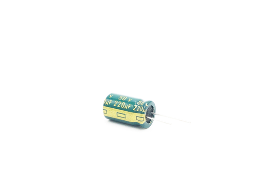 Radyal LED Işık Düşük ESR Alüminyum Elektrolitik Kondansatör 10UF 250V