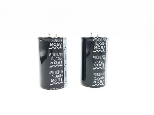 10000uf80v 35x70MM Güç Kaynağı Filtre Kapasitör 2000 Saat