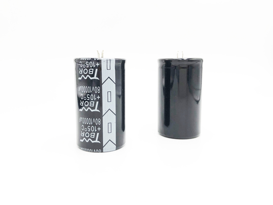 10000uf80v 35x70MM Güç Kaynağı Filtre Kapasitör 2000 Saat