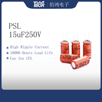 PSL 100uF 450V Alüminyum Elektrolitik Kapasitör CFL 10000 Saat İçin Yüksek Gerilim