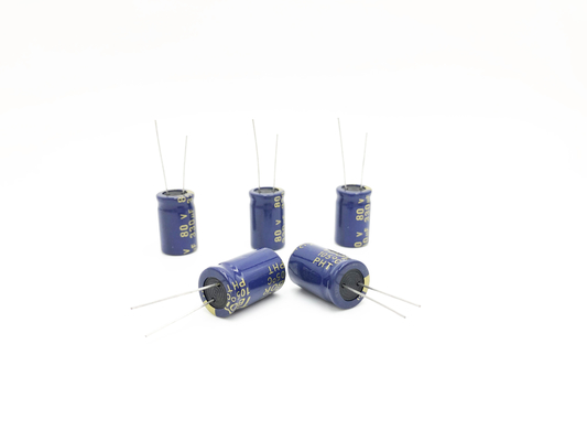 150uF 80V Alüminyum Elektrolitik Kondansatör 10X20mm Büyük Kapasitans Aralığı
