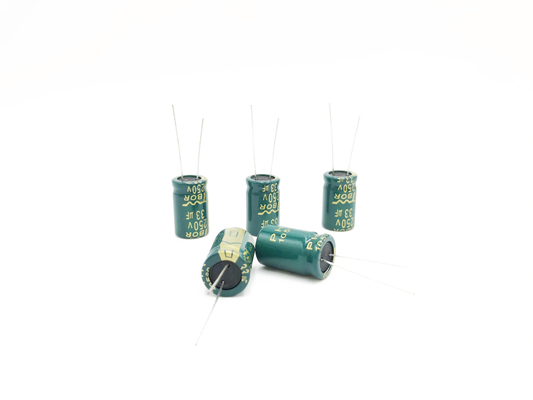 PHR 33UF250V Yüksek Gerilim Elektrolitik Kondansatör 10X20MM 5000 Saat