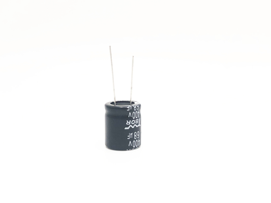 68UF400V Yüksek Sıcaklık Kapasitör Fotovoltaik Güç 18x20mm
