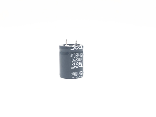 180UF450V 25x40mm Geçmeli Güç Kondansatörü Geniş Sıcaklık RoHS